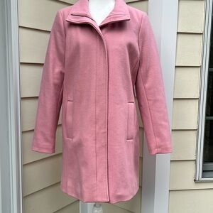 Lands End NWT Primaloft Pea Short Coat Wool Blend Lightweight